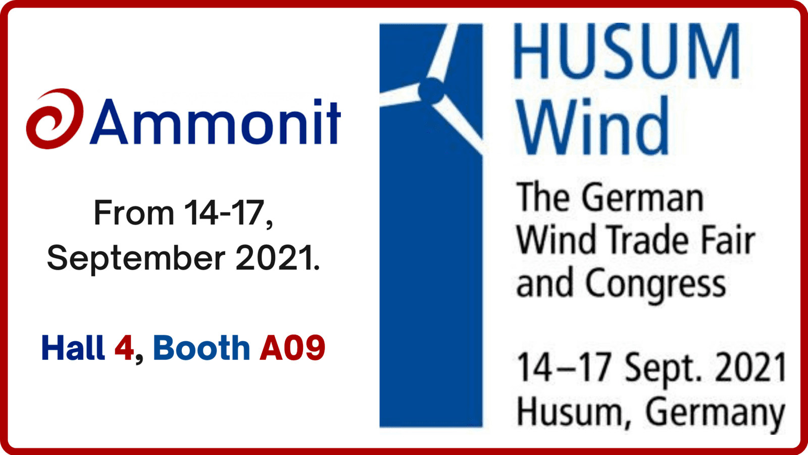 Visit our partner Ammonit at HUSUM Wind 2021